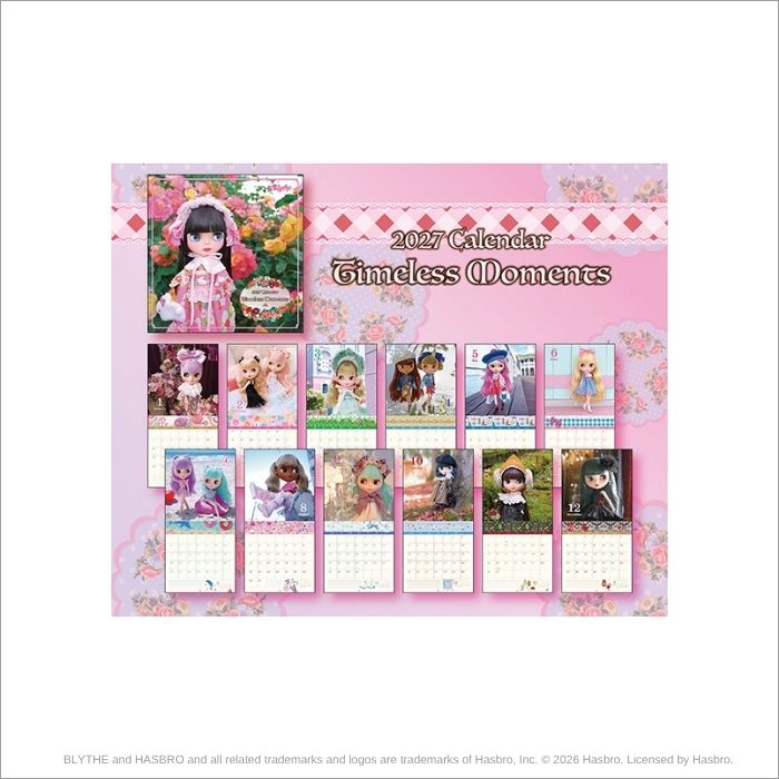Blythe 2027 Wall Calendar "Timeless Moments"