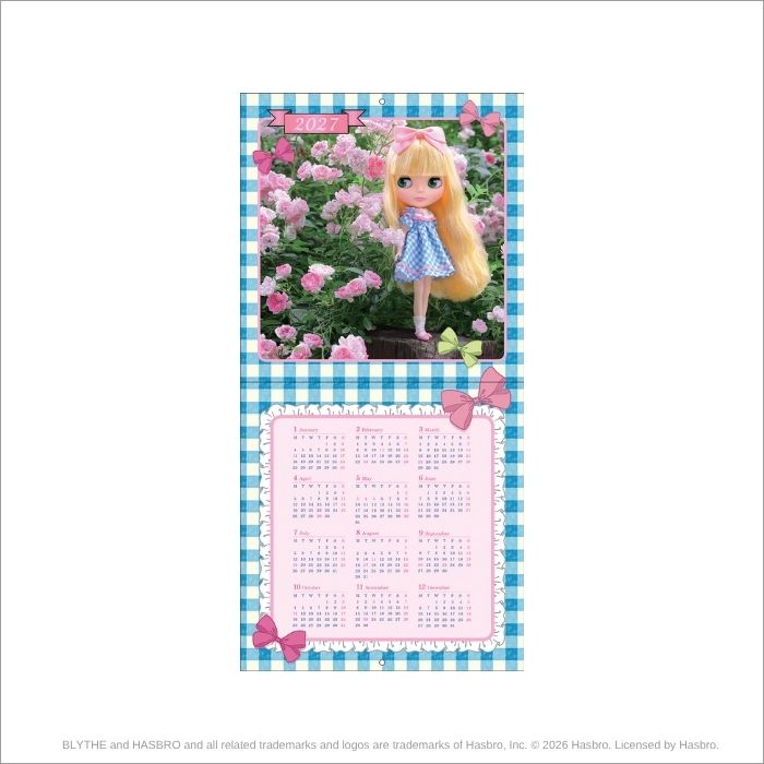 Blythe 2027 Wall Calendar "Timeless Moments"