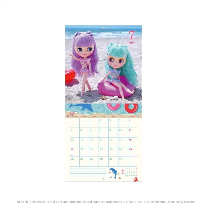 Blythe 2027 Wall Calendar "Timeless Moments"