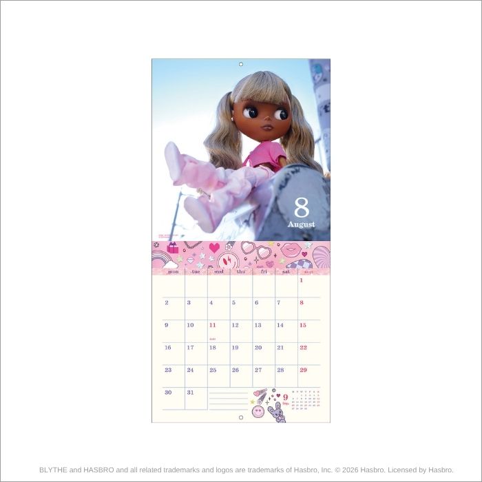 Blythe 2027 Wall Calendar "Timeless Moments"