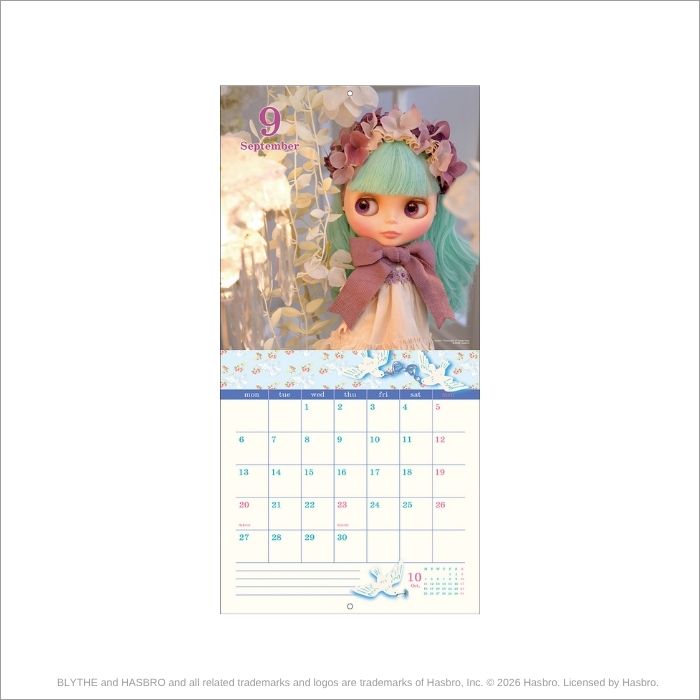 Blythe 2027 Wall Calendar "Timeless Moments"