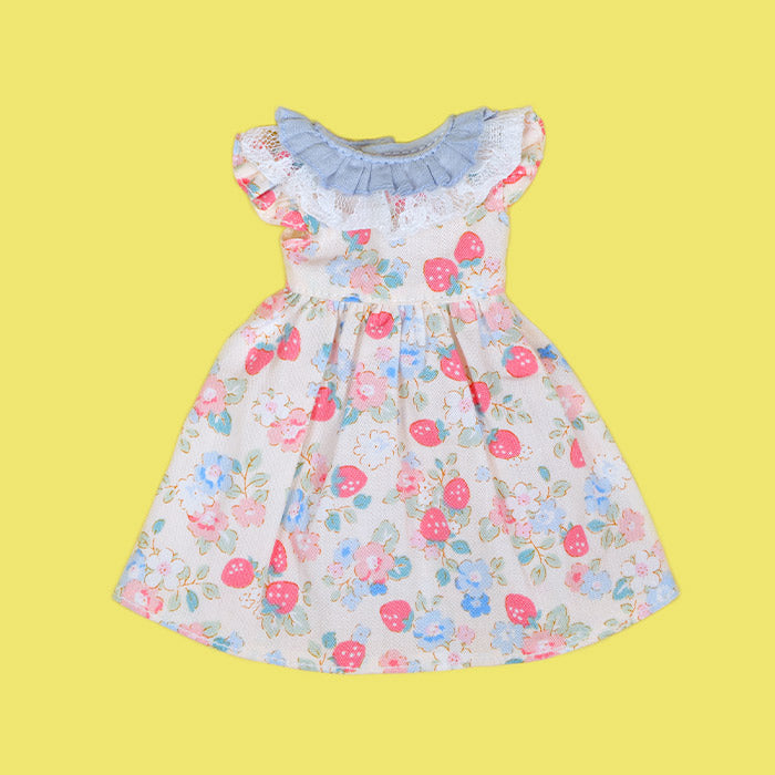Dear Darling fashion for dolls「レースエプロン付きワンピースセット」