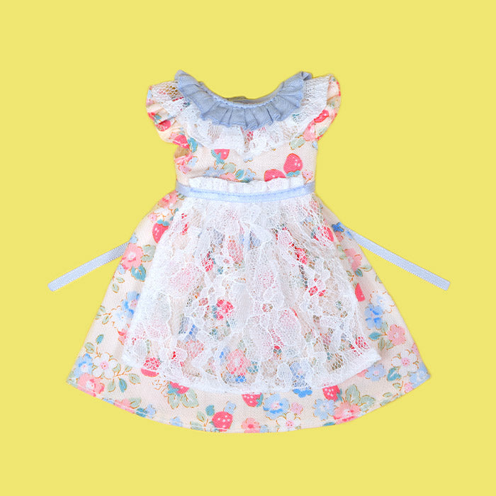 Dear Darling fashion for dolls「レースエプロン付きワンピースセット」