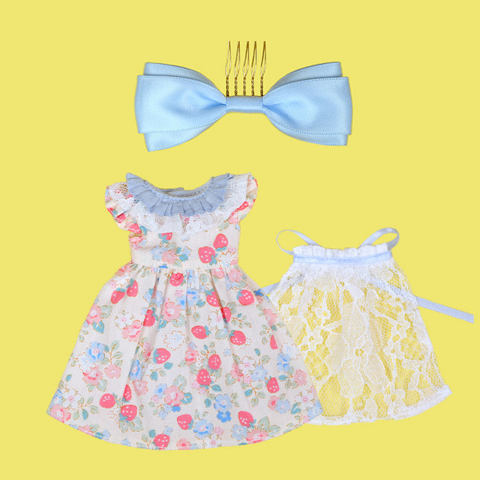 Dear Darling fashion for dolls「レースエプロン付きワンピースセット」