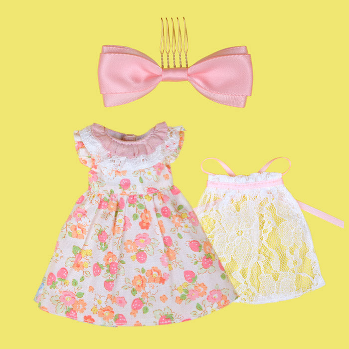 Dear Darling fashion for dolls「レースエプロン付きワンピースセット」