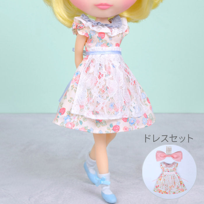 Dear Darling fashion for dolls「レースエプロン付きワンピースセット」
