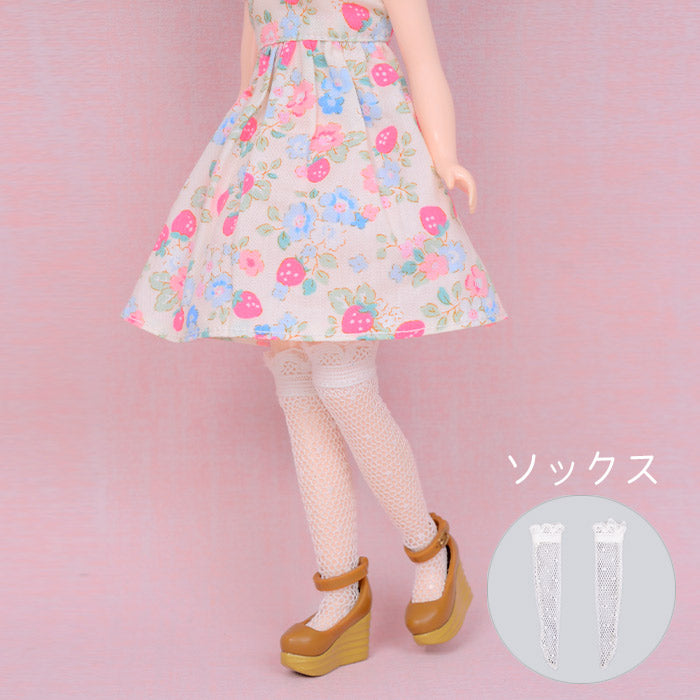 Dear Darling fashion for dolls「レース付きチュールソックス」