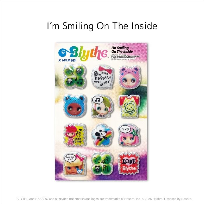Blythe "Puffy Stickers"