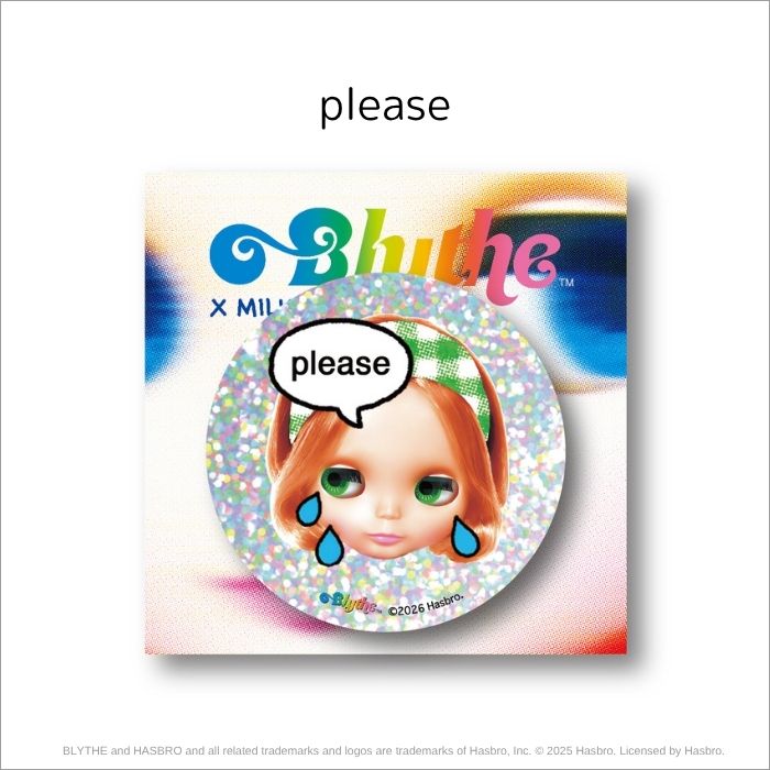 Blythe "Puffy Can Badges (MILK BBI Collaboration)"