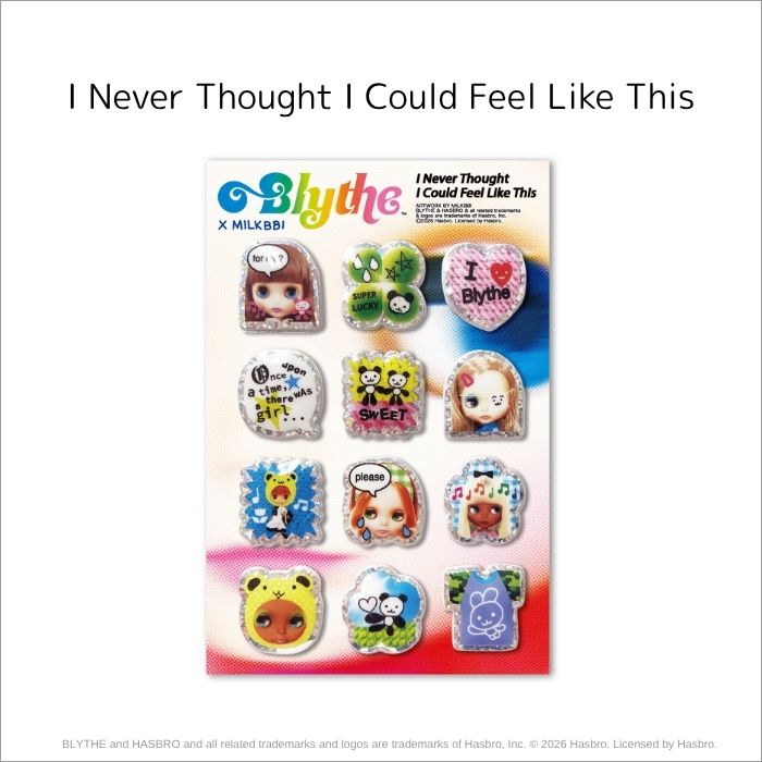 Blythe "Puffy Stickers"