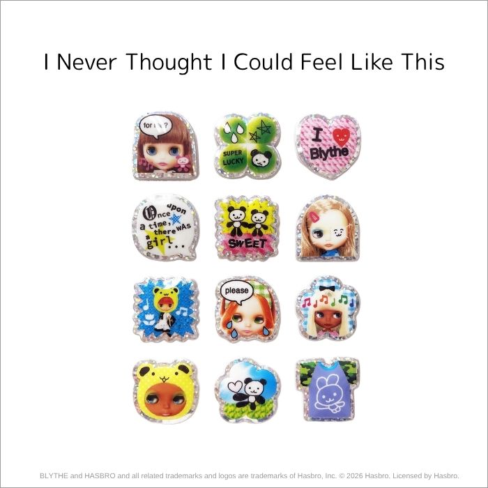 Blythe "Puffy Stickers"