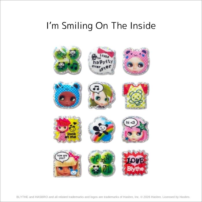 Blythe "Puffy Stickers"