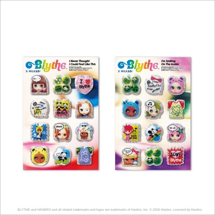 Blythe "Puffy Stickers"