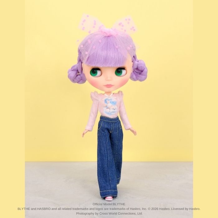 Dear Darling fashion for dolls "Shoulder Frill Tees"
