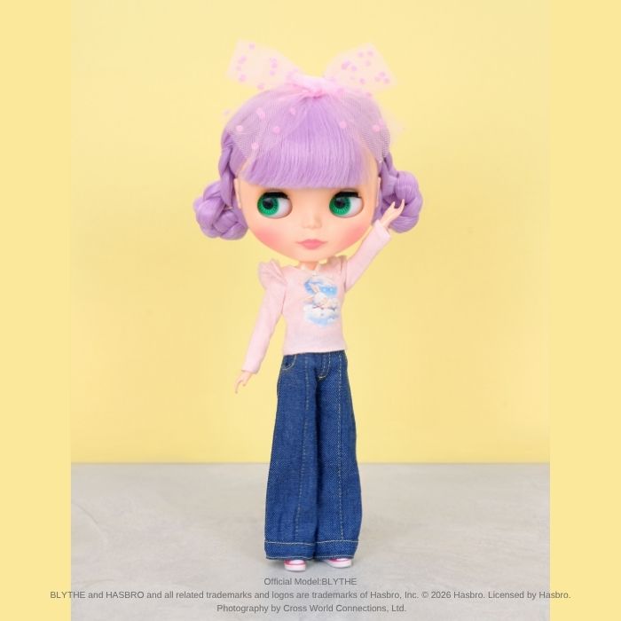 Dear Darling fashion for dolls "Shoulder Frill Tees"