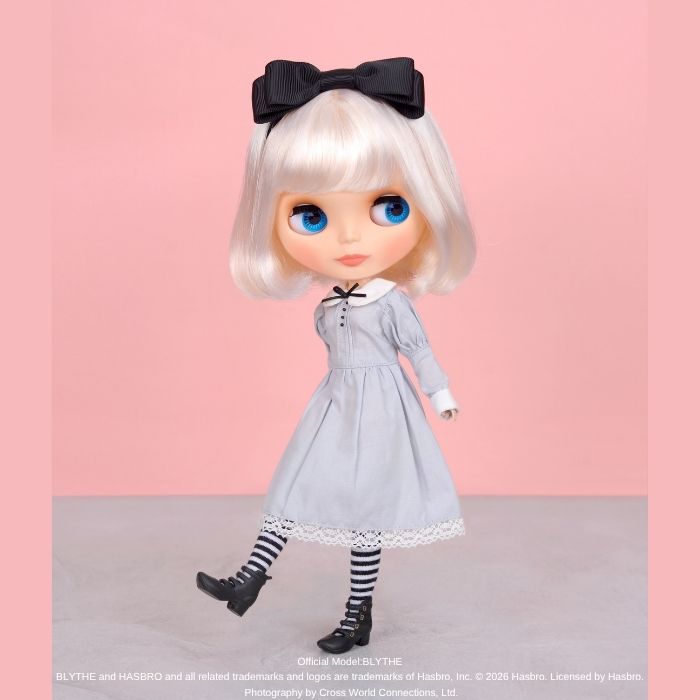 Dear Darling fashion for dolls「アリスセット」ブルーグレー