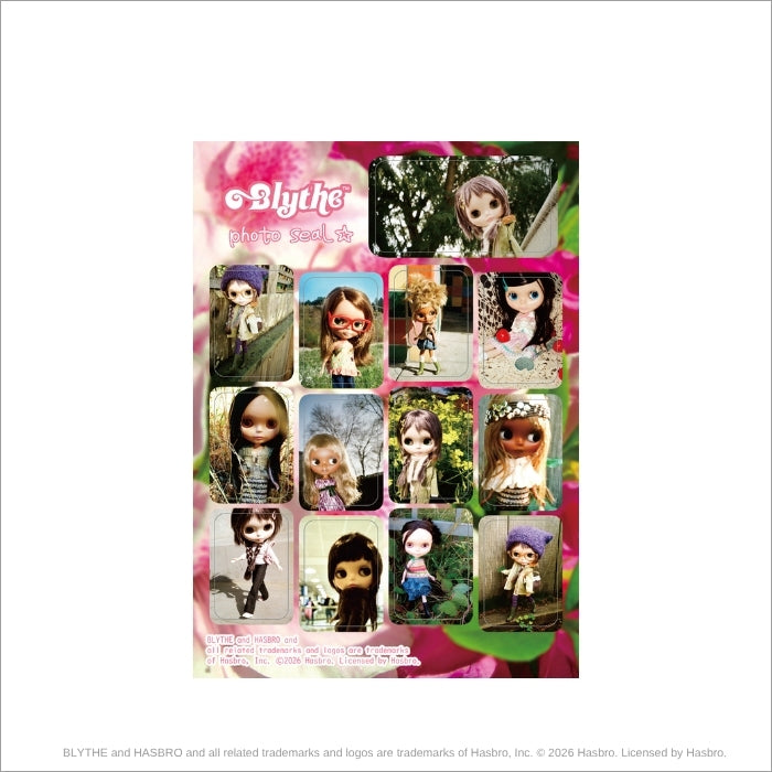 Blythe "Photo Sticker" Flower