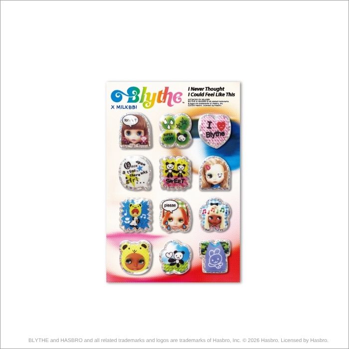 ブライス「ぷくぷくシール」