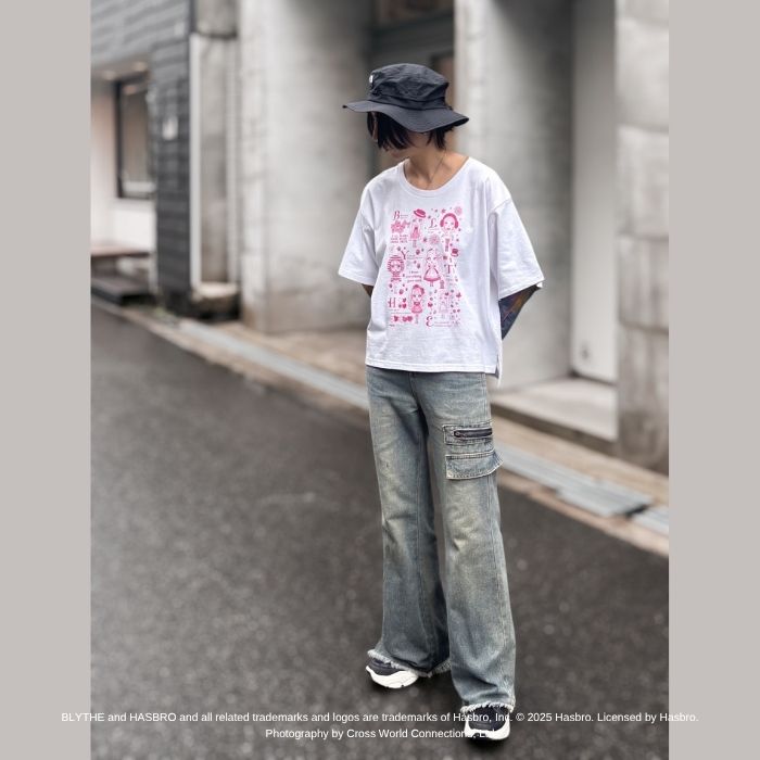Blythe "Big T-shirts cropped"