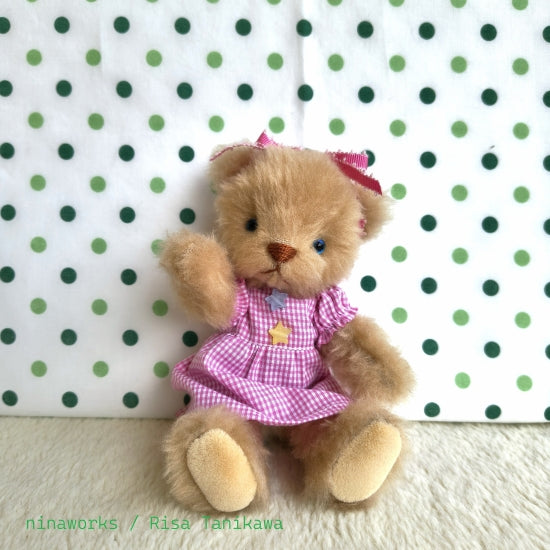 ☆一点物☆ぬいぐるみ「Weekend Bear beige」by ninaworks