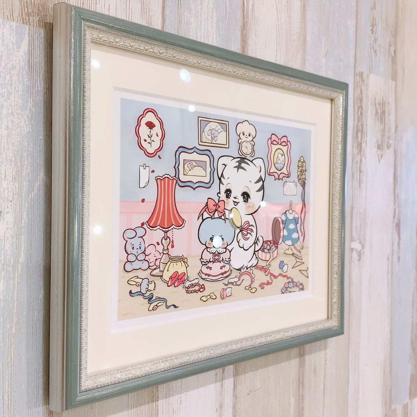 Art (Giclee) "ふたりあそび (Futari-Asobi)" by ARU.