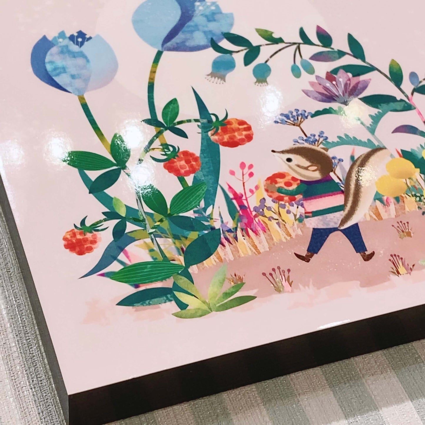 Art (Illustration panel) "Squirrel" by さいとうきよみ (Kiyomi Saito)