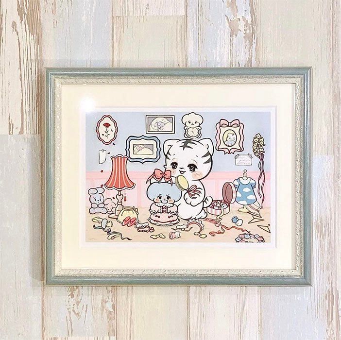 Art (Giclee) "ふたりあそび (Futari-Asobi)" by ARU.