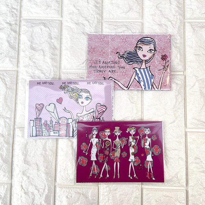 [70％OFF] Jeffrey Fulvimari "Postcard Set (Set of 3)"